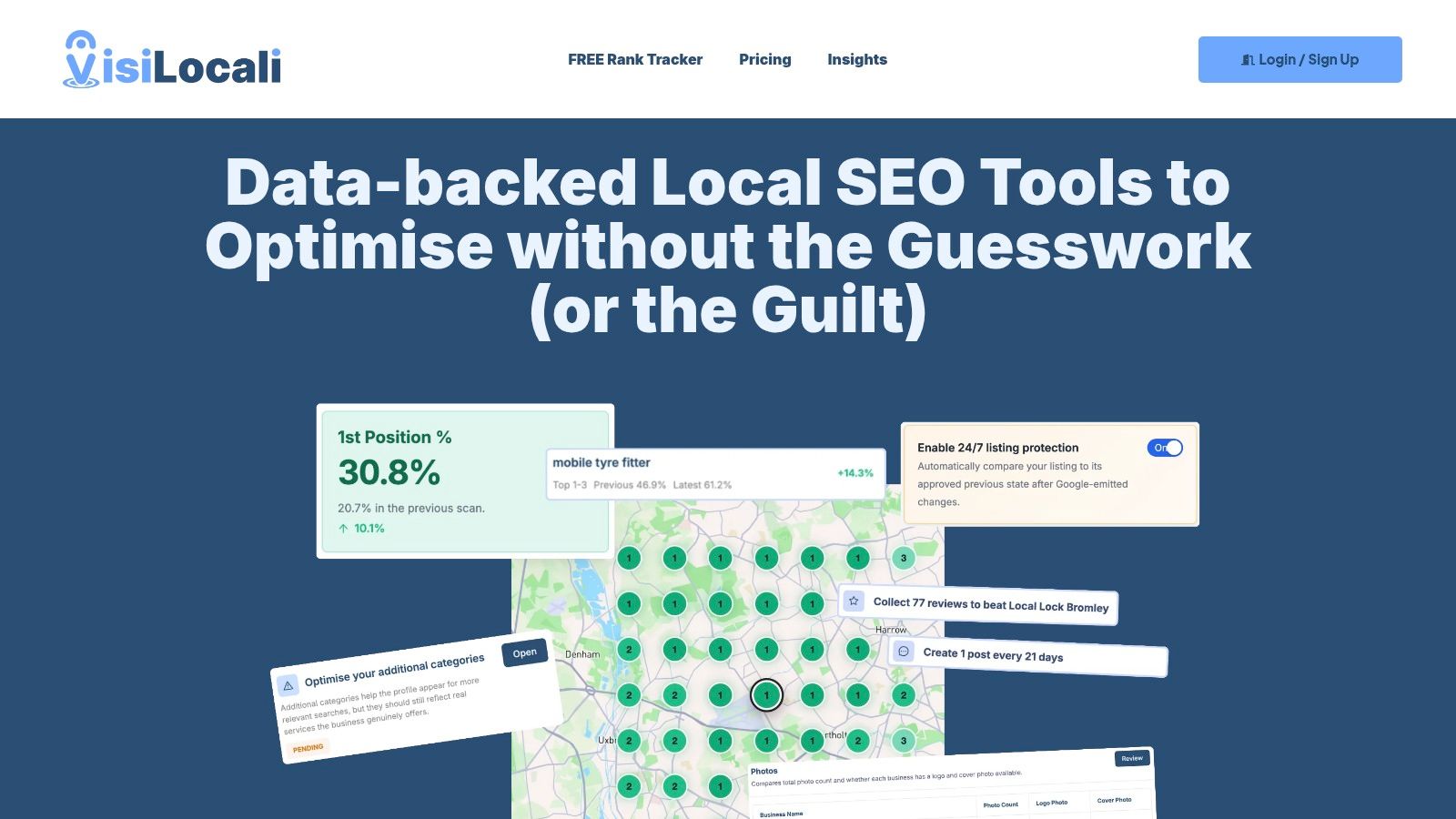 Local SEO Audit That Wins More Map Pack Customers 3 - VisiLocali Screenshot from https://visilocali.com