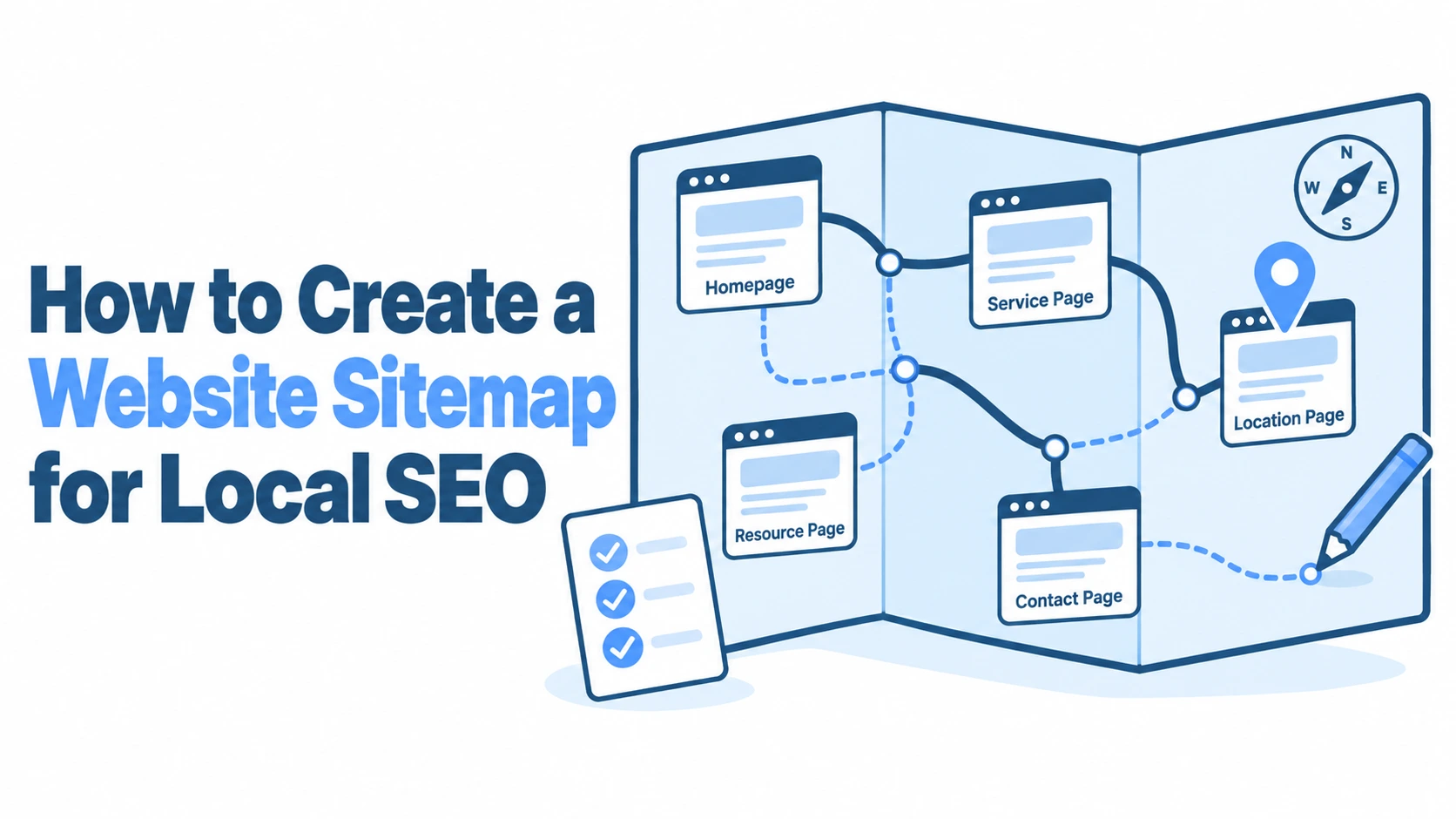 how to create a website sitemap for local seo site architecture