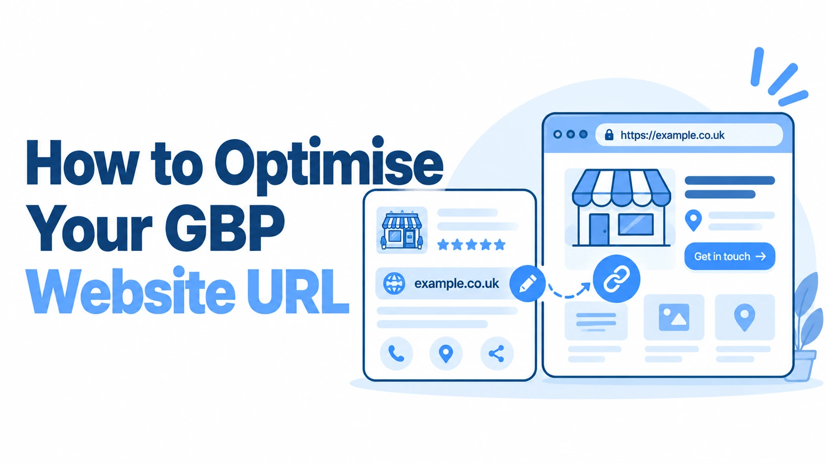 how to optimise your gbp website url local seo platform